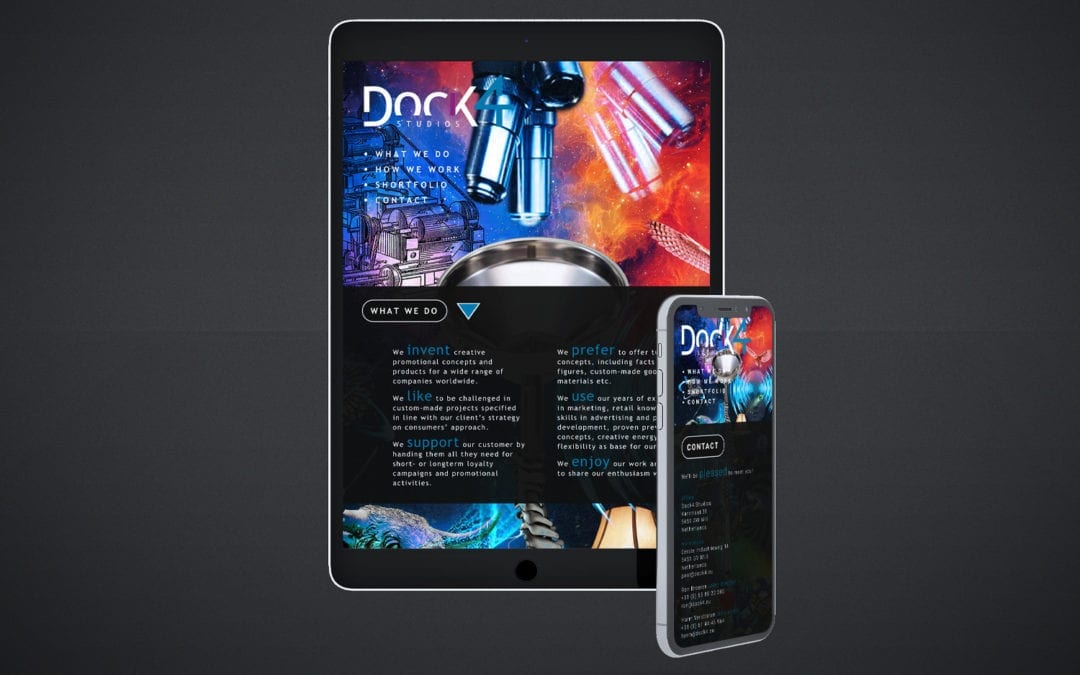 Dock4 – Website